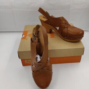 KORKS Women's, Wynne Clog, Tan, Women's Size 10